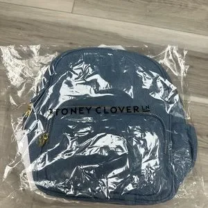 Stoney Clover Lane | Bags | Scl Denin Mini Backpack Happy  display picture 3